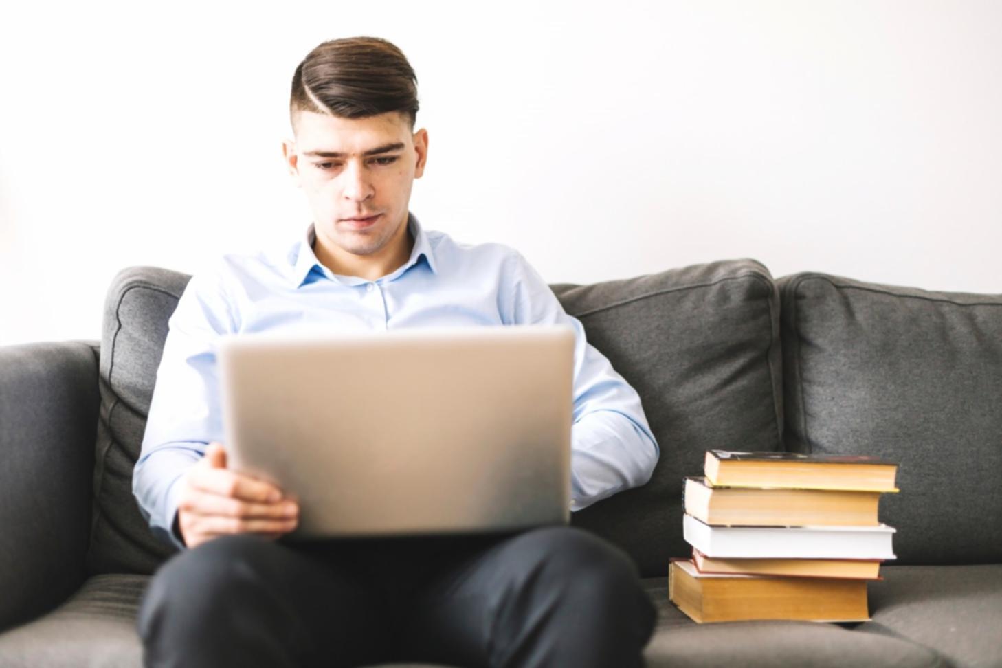 Professional financial data analysis workspace